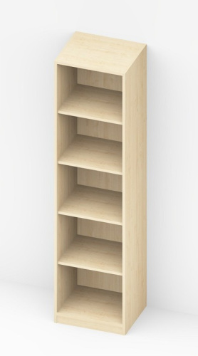 Preview: Aktenschrank - 1 Tür - (40/50/60cm x 200cm x 44cm)